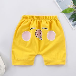Quần Short Cotton Nguyên Chất Mùa Hè Cho Bé Trai Và Bé Gái Quần Dài Đến Giữa Bắp Chân Thoáng Khí Thoải Mái Cho Trẻ Em Từ 6-36 Tháng Tuổi