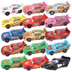 24 styles Lightning McQueen Disney Pixar Cars Toy 1:55 Metal Diecast Car Kids Toy Car Christmas Gift