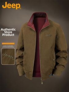 Jeep | Reversible Vintage Loose Workwear Cotton Jacket