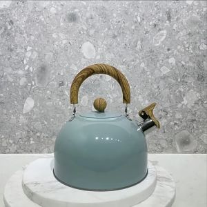 [3L] Worthbuy Stainless Steel Whistling Kettle Cerek Bersiul Tea Pot Cerek Berbunyi Tahan Lasak Food Grade Stovetop Jug