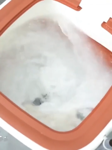 52L Folding Washing Machine Large Capacity Washer Powerful 150W Motor Compact Portable Laundry Cleaner Durable SpinDryer