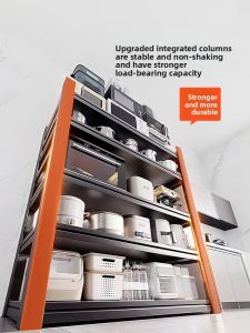 Zhifan | Multi-functional Floor Standing Storage Rack for Microwave and Oven