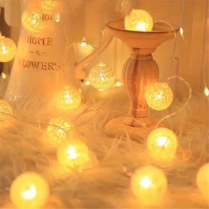 Dây Đèn LED Hình Bông Bông Trang Trí Sân Vườn Phòng Ngủ Đám Cưới Sinh Nhật Sử Dụng Pin Dùng Ngoài Trời Quà Tặng Ngày Của Mẹ