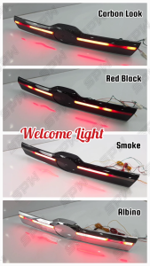 Perodua Ativa (2021-2025) Rear Garnish Trunk LED DRL Daylight Rear Brake Light Boot Rear Center Tail Lamp Tail Light 2021 2022 2023 2024 2025