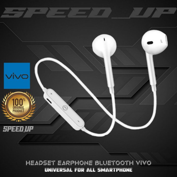 Wireless Bluetooth Earphones Vivo S1 Original Earphones Wired