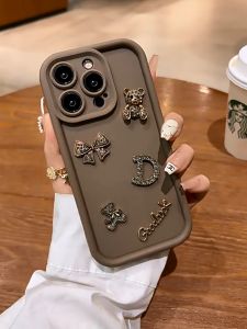 GC76 CASING UNTUK INFINIX SMART 5 6 PLUS 7 HOT 9 10 11 12i PLAY SHOCKPROOF BEAR 3D AESTHETIC VINTAGE HC3512