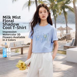 INMAN | Coolness Heavyweight Print Casual T Shirt