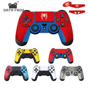 ที่กําหนดเองอะนิเมะรององค์ประกอบ PS4 Controller สติกเกอร์เหมาะสําหรับ PS4 PRO/Slim คอนโซลเกมอุปกรณ์เสริม