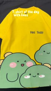 Kaos Atasan Anak Lengan Pendek Full Print Premium Laki Laki Perempuan Dino