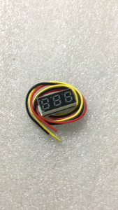 Vôn kế điện tử 3 dây 0.28 inch DC 0-100V (màu xanh lá)