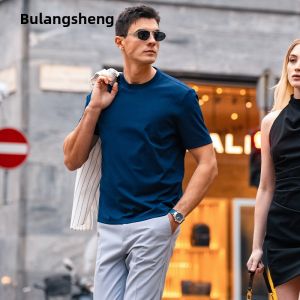 BUXIANSHENG | Elastic Plain Minimalist Summer New T-shirt