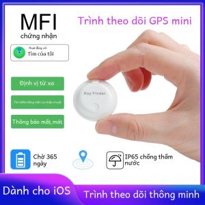 Thiết Bị Định Vị Thông Minh Mini GPS Bluetooth Chống Thất Lạc Với Ứng Dụng Tìm Của Tôi Dành Cho iPhone Trẻ Em Hành Lý Thú Cưng Túi Xách Chìa Khóa - Theo Dõi Toàn Cầu