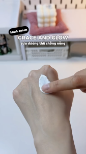 Kem Chống Nắng Dưỡng Trắng Body Grace and Glow Black Opium Sun Body Serum SPF 30 PA+++ 100ml – Nâng Tone Chống UV