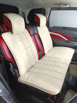 ALAS DUDUK JOK MOBIL SANDARAN JOK MOBIL BAHAN PREMIUM LEATHER EMPUK DAN MEWAH WATERPROOF