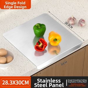 WEIMEIYUAN | Stainless Steel Large Thick Dual-Sided Cutting Board
