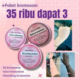 BODYCARE KROMOSOM 1 PAKET DAPAT 3 PERAWATAN KULIT