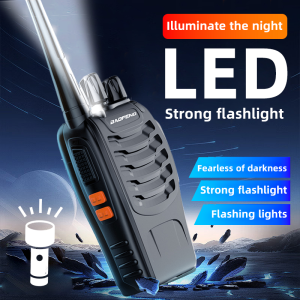 *COD* Baofeng Original BF 888s UHF Walkie Talkie Two Way Radio 5W Single Unit 16 Channels