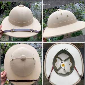 Mũ cối vành rộng kiểu pháp