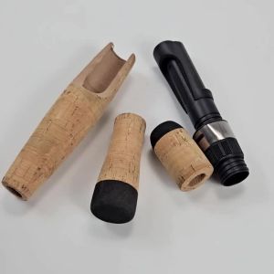MNFT 1 Set Casting Reel Seat Composite Cork Fishing Rod Handle Split Grip Repair Pole Building Stick Replacement Tackle