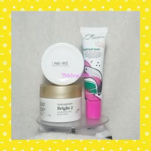 Naavagreen Paket Krim Glowing 1 (w2brt2suntube) by dr Fredi Setyawan Original Cream Pencerah BercahayA