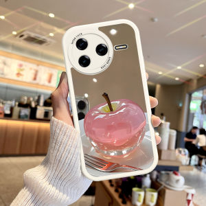 Redmi K90ProMax Phone Case Mirror Crystal  K70/K80 New Advanced K50 Makeup Mirror K60 Ultimate Version Soft Silicone Anti-Fall