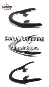 Behel Belakang Karet Alumunium Honda Supra Fit New X Old  Lama S Handel Hendel Handle Hendle Pegangan Tangan Begel Breket Bracket Besi Jok Jox