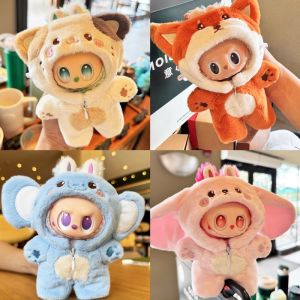 Only Doll Clothes Suitable For 17cm Labubu Animal Elephant Cute Cat Clothes Set 10cm Labubu Doll Clothes Labubu Doll Accessories