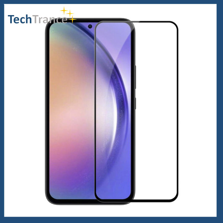 TechTrance Full Cover Tempered Glass Screen Protector for Samsung ...