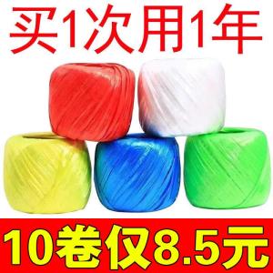 New Plastic Rope Ball Packaging Moving Binding Mouth Grass Ball Household Organizing Tools from China Durable Packing Material
