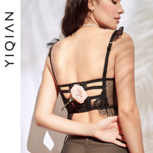 Lace Bone Shaping Backless Plus Size Bra