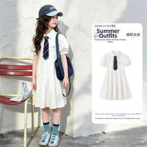 LIREGONGZHU | Unique Pretty Summer School Style Dresses Puff Sleeves