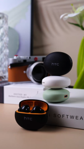 HTC NE29 Tai nghe dịch thuật AI Bảo hành một năm  Tai nghe Bluetooth OWS Chất liệu da thật Dịch thuật thời gian thực 135 ngôn ngữ Tai nghe chống ồn thông minh IPX5