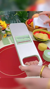 Bayar Di Tempat - Parutan Modern 8 in 1 / Alat Pemotong Dapur Stainless