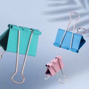 Binder Clip 2" 1 5/8" 1 1/4" 1" 3/4" binder clip sold per box of 12 pieces fold back clip bullclip metal binder clip big binder notebook metal clip long tail clips paper binder clip black binder clips foldback clips office supplies school supplies