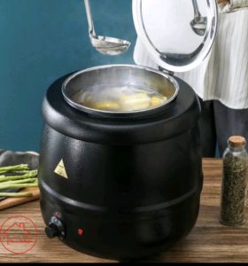 HEAVY DUTY commercial electric soup warmer black)
