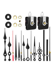 Quiet Quartz Clock Movement DIY Personalized Metal Decorative Wall Clock Accessories Sweeping Second Hand Pointer round Shape