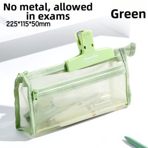 deli | Exam Specific Durable Large Capacity Transparent Pen Bag