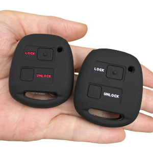 ซิลิโคนชุดกุญแจรถสําหรับ TOYOTA CAMRY RAV4 Corolla PRADO YARIS Tarago สําหรับ LEXUS REMOTE ยาง Protector กรณีผู้ถือเชลล์