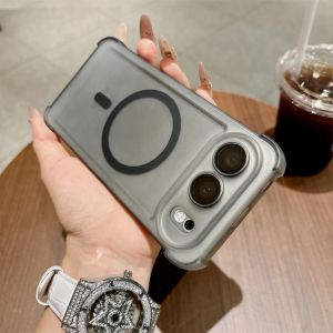 Matte Frosted Shockproof Magnetic Phone Case with Lens Protector For Honor Magic8 Pro X50 X60 X70 300 400 500 Power 2 Win RT