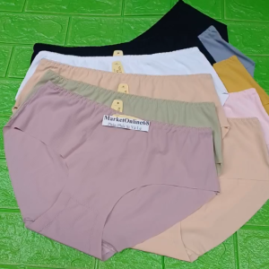 5 Quần Sịp Lót Nữ 50kg Đến 65kg Chất SU Lạnh Mềm Mát Không Lộ Viền MarketOnline68 5005