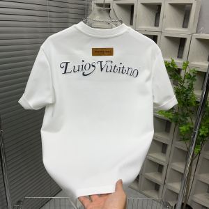 เสื้อยืดแขนสั้นผู้ชาย ทรงหลวม ปักตัวอักษร สไตล์ลำลอง คอตุ้มกลม เสื้อเชิ้ตชั้นใน ทรงเข้ารูป ฤดูใบไม้ผลิและฤดูใบไม้ร่วง