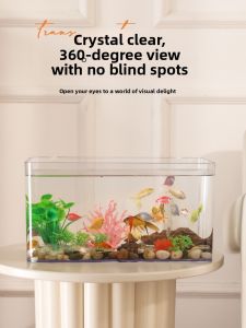 KUOTING | Small Aquarium Tabletop Eco-scaping Fish Tank