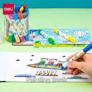 Deli Painting Book/ Buku Gambar 20 Lembar Kertas Tebal Tidak Tembus perlengkapan sekolah 7338X - Lazada