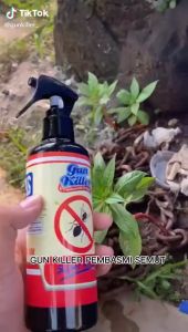 Obat Pembasmi Semut Serangga Tawon Kelabang Tuntas Mati Kering Gun Killer Racun Semut