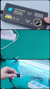 【Free Shipping】3-36V 60W Power Adapter Adjustable Voltage with Display Screen US Plug