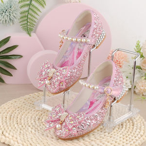 Pink Crystal Princess Shoes for Girls