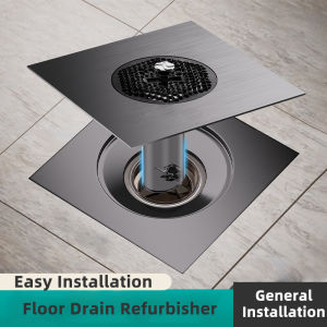 10*10 Bathroom Insect Proof And Deodorant Stainless Steel Floor Drain Core Bathroom Toilet Sewer Floor Drain Refurbisher Cover Core Universal Filter