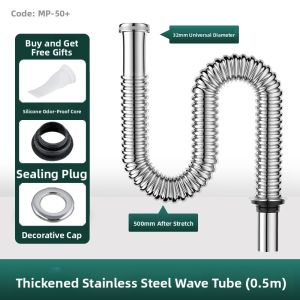 TAOSHI | Anti-Backflow Drain Pipe & Faucet for Washbasin