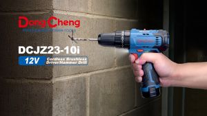 DongCheng DCJZ23-10IEK Cordless Brushless Impact Drill 12V 2.0Ah