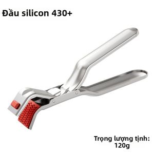 MEISITEKEKE | Kẹp Bát Bếp Chống Nóng Không Trượt Thép Không Gỉ